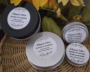 Whipped Tallow Jasmine & Gardenia 0.5 oz sample